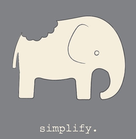 Simplify.
